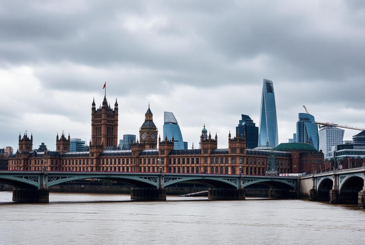 London, United Kingdom skyline